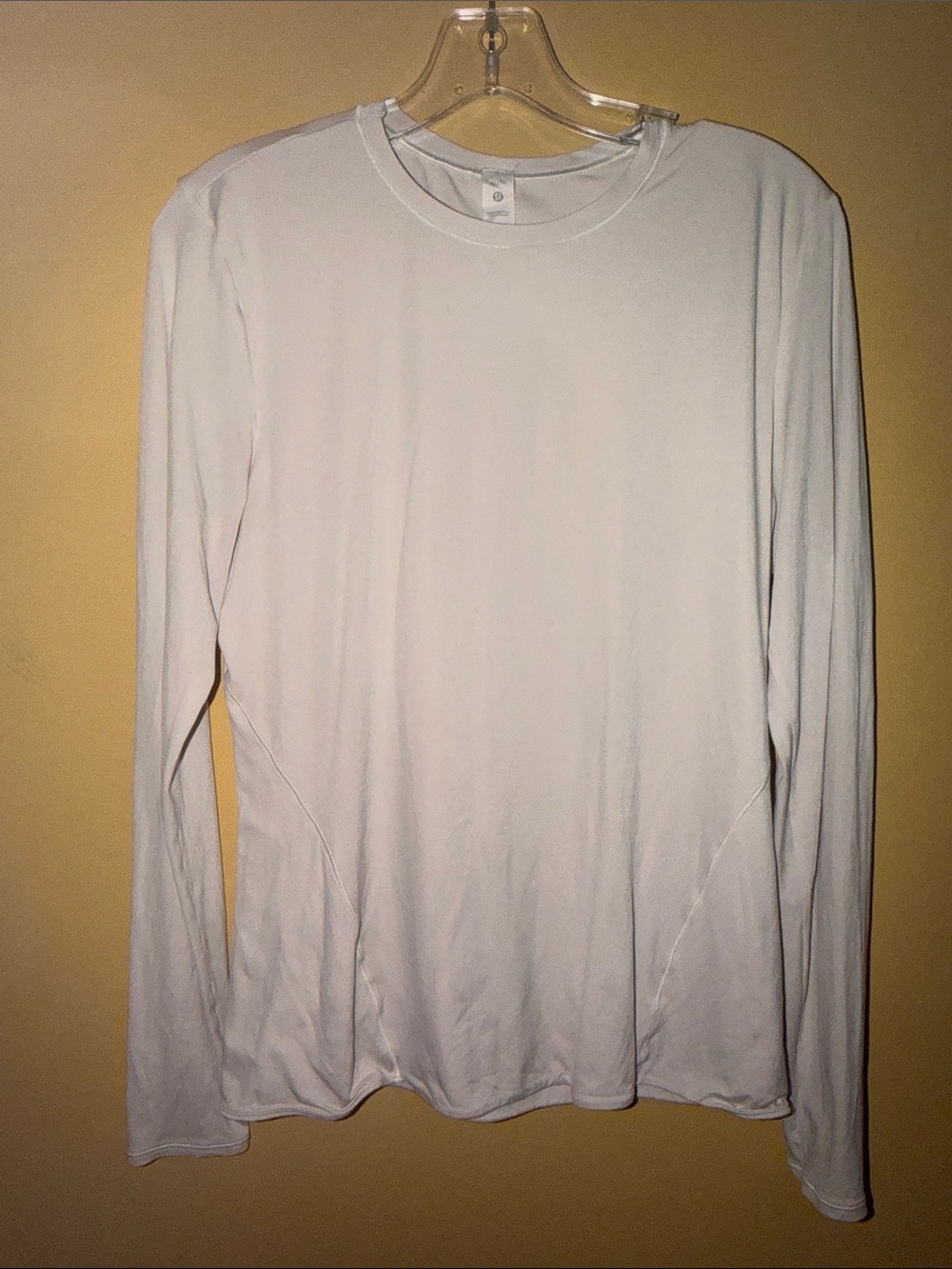 lululemon athletica Long-Sleeve Crew Tee in pale pink